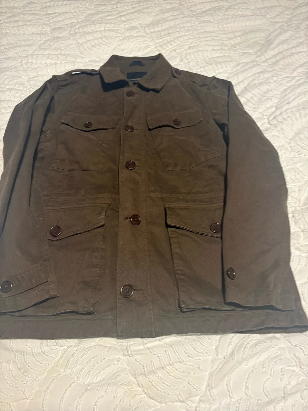 Banana Republic Men's Brown Light Jacket Medium - worn once